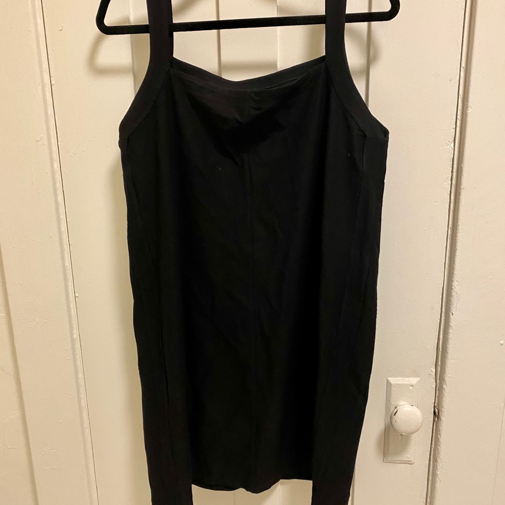 Washable Stretch Crepe Jumper Dress